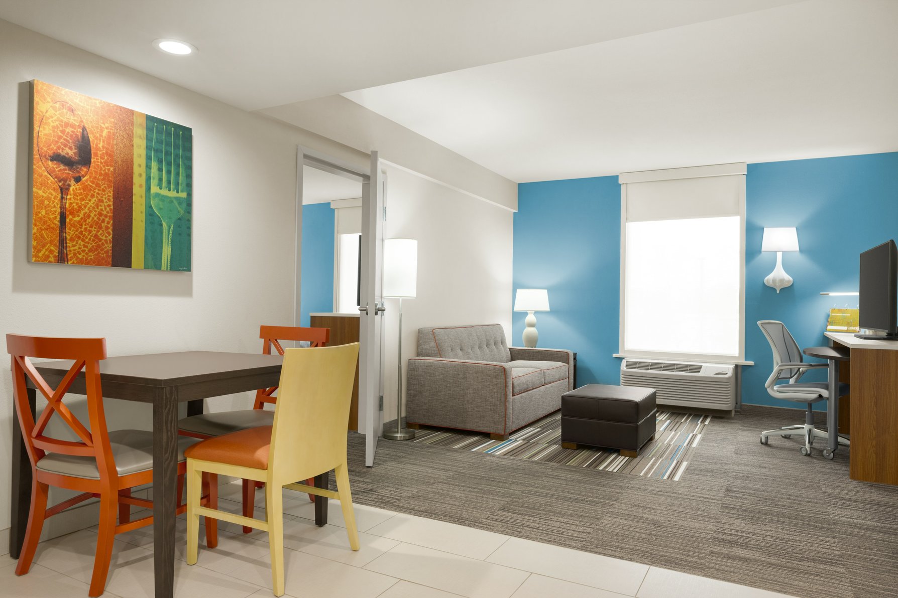 Home2 Suites by Hilton Woodbridge Potomac Mills Room Type - 1QN ACC RI SHWR STE NOSMK