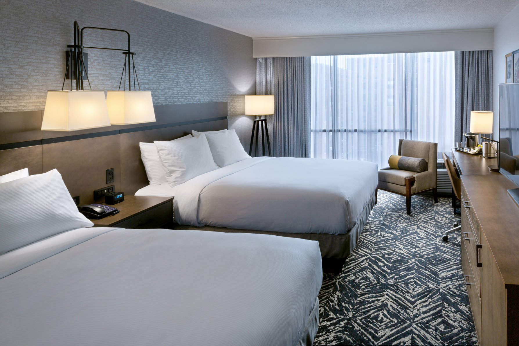 DoubleTree by Hilton Jamestown Room Type - 2 QN BEDS HEARING ACC