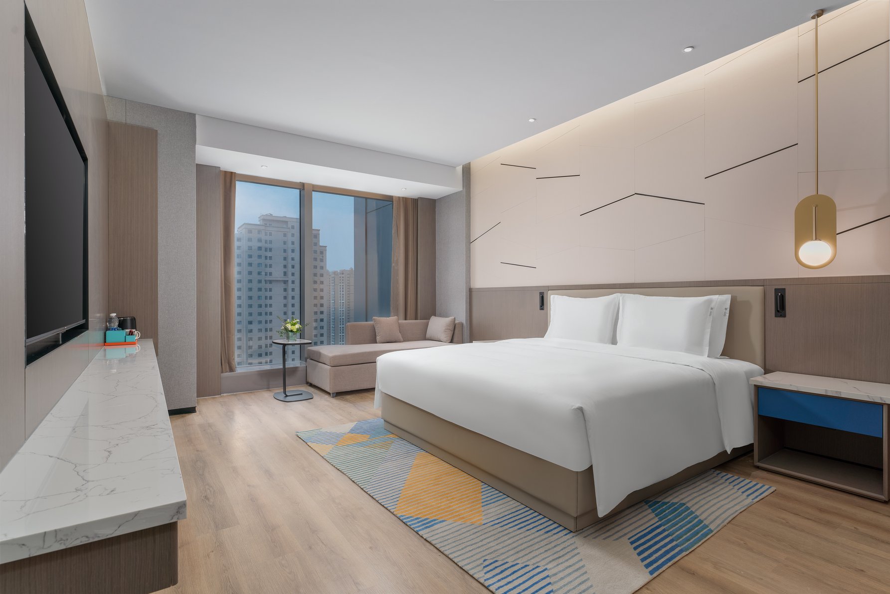 Holiday Inn Express LANZHOU DOWNTOWN Room Type - 1 King Standard With Bath