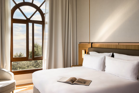 METT Barcelona Hotel Sea View Junior Suite Bedroom Area