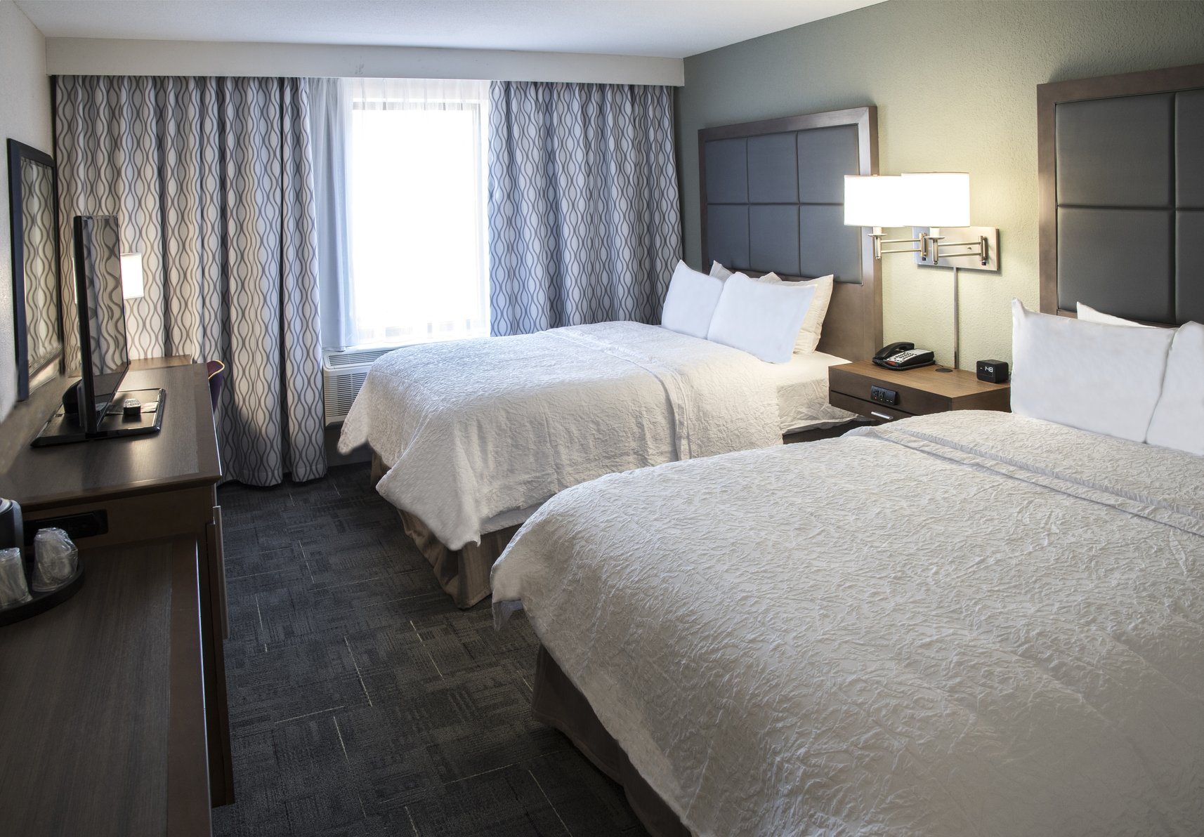Hampton Inn by Hilton Hartwell Room Type - 2 QNS ACC ROLLIN SHWR NS
