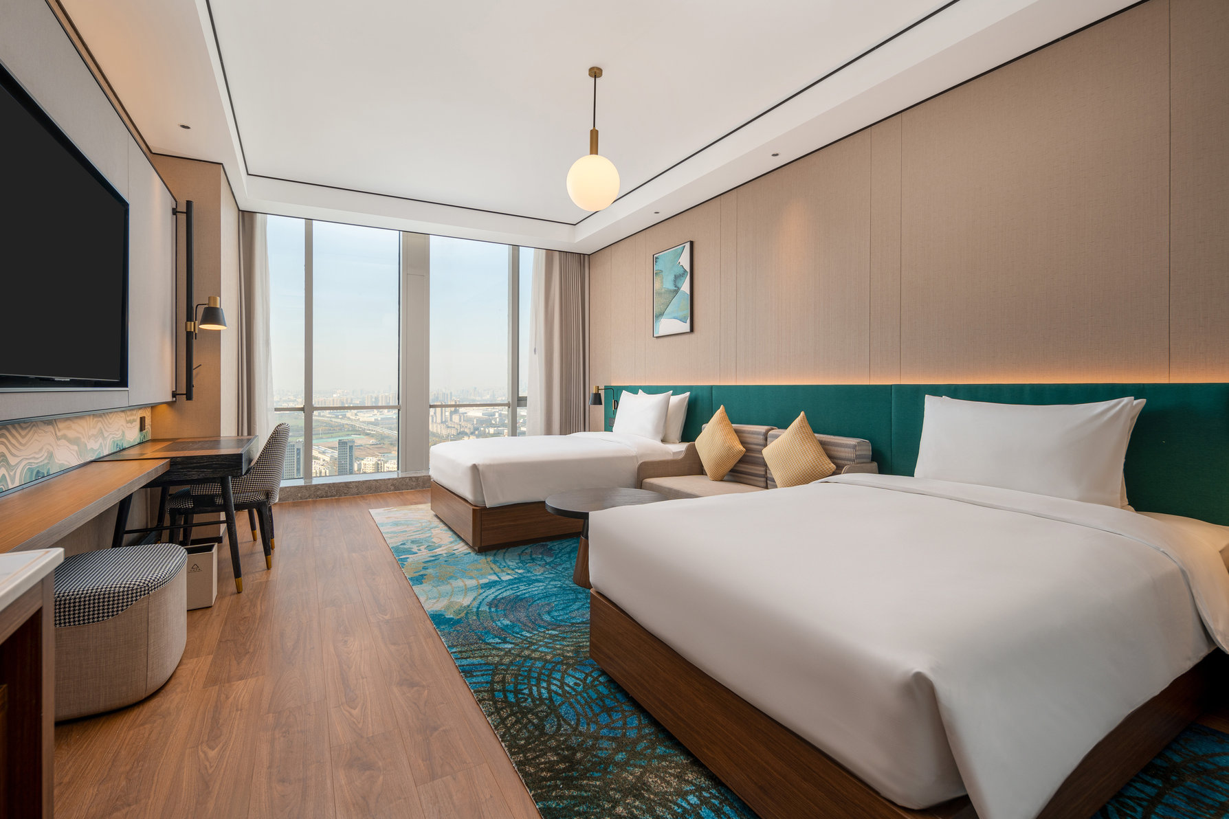 Hilton Garden Inn Hefei Feixi Room Type - TWIN DELUXE ROOM