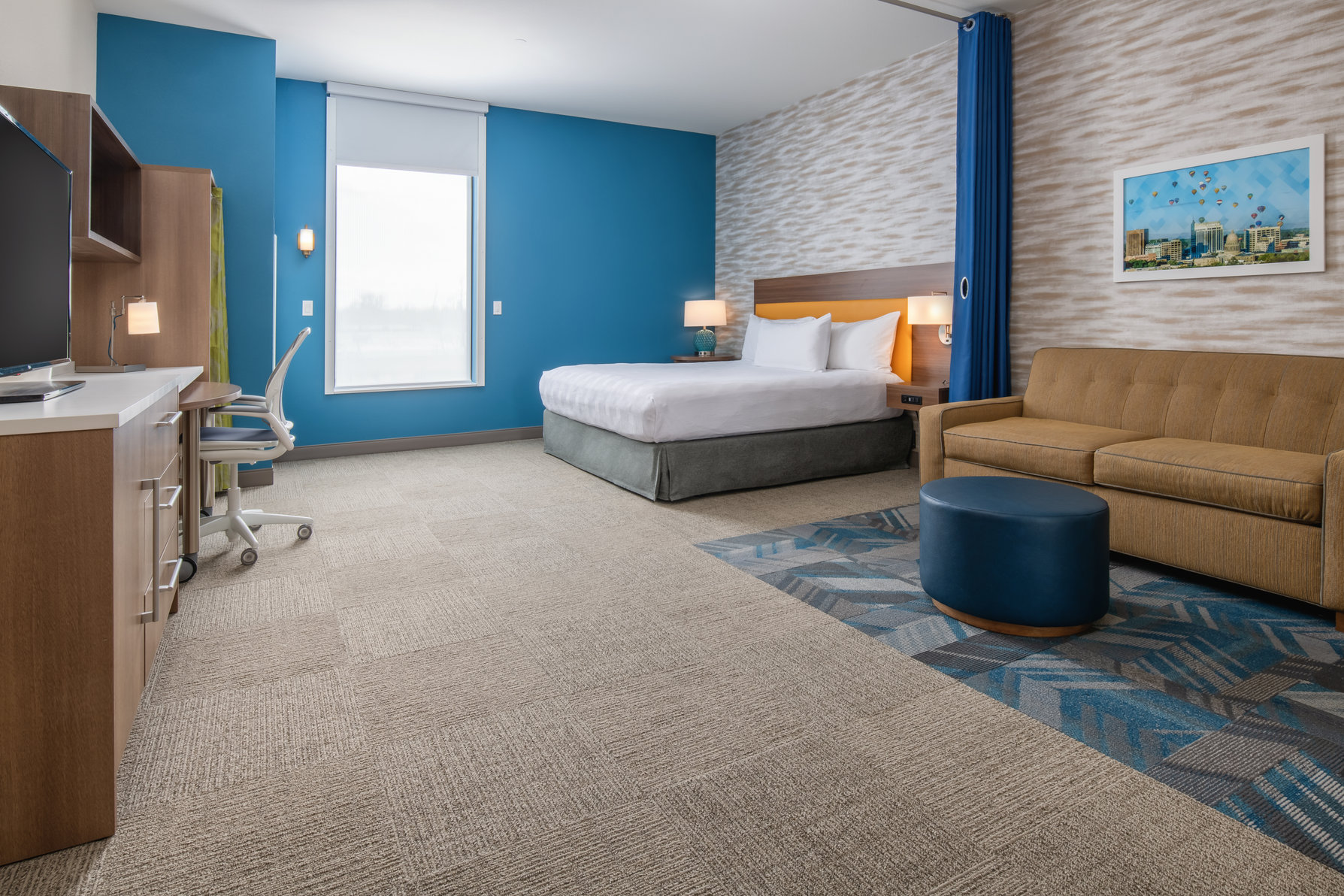 Home2 Suites by Hilton Boise Downtown Room Type - 1KG MOB HR ACC TUB STUDIO