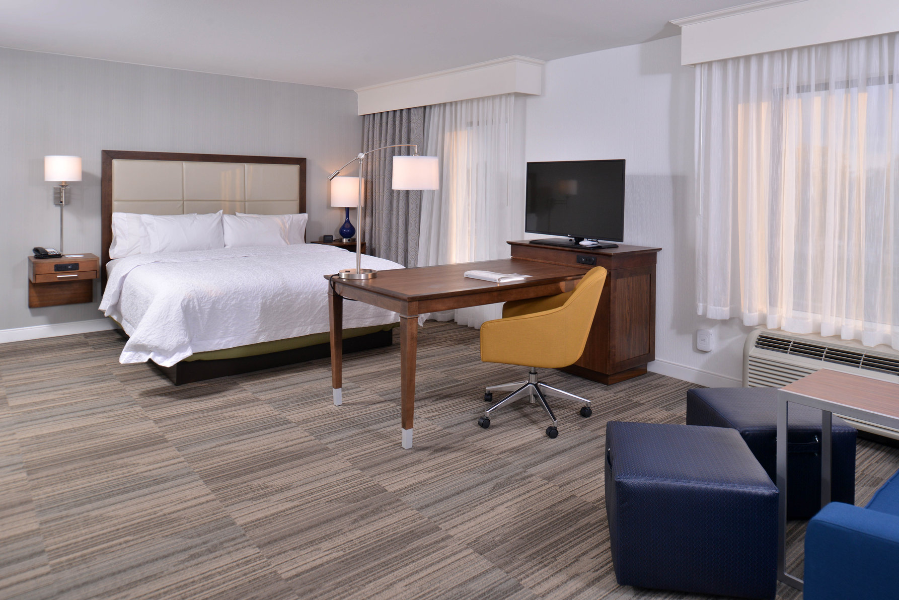 Hampton Inn & Suites by Hilton Ann Arbor West Room Type - 1KN HEARING ACC STUDIO NS