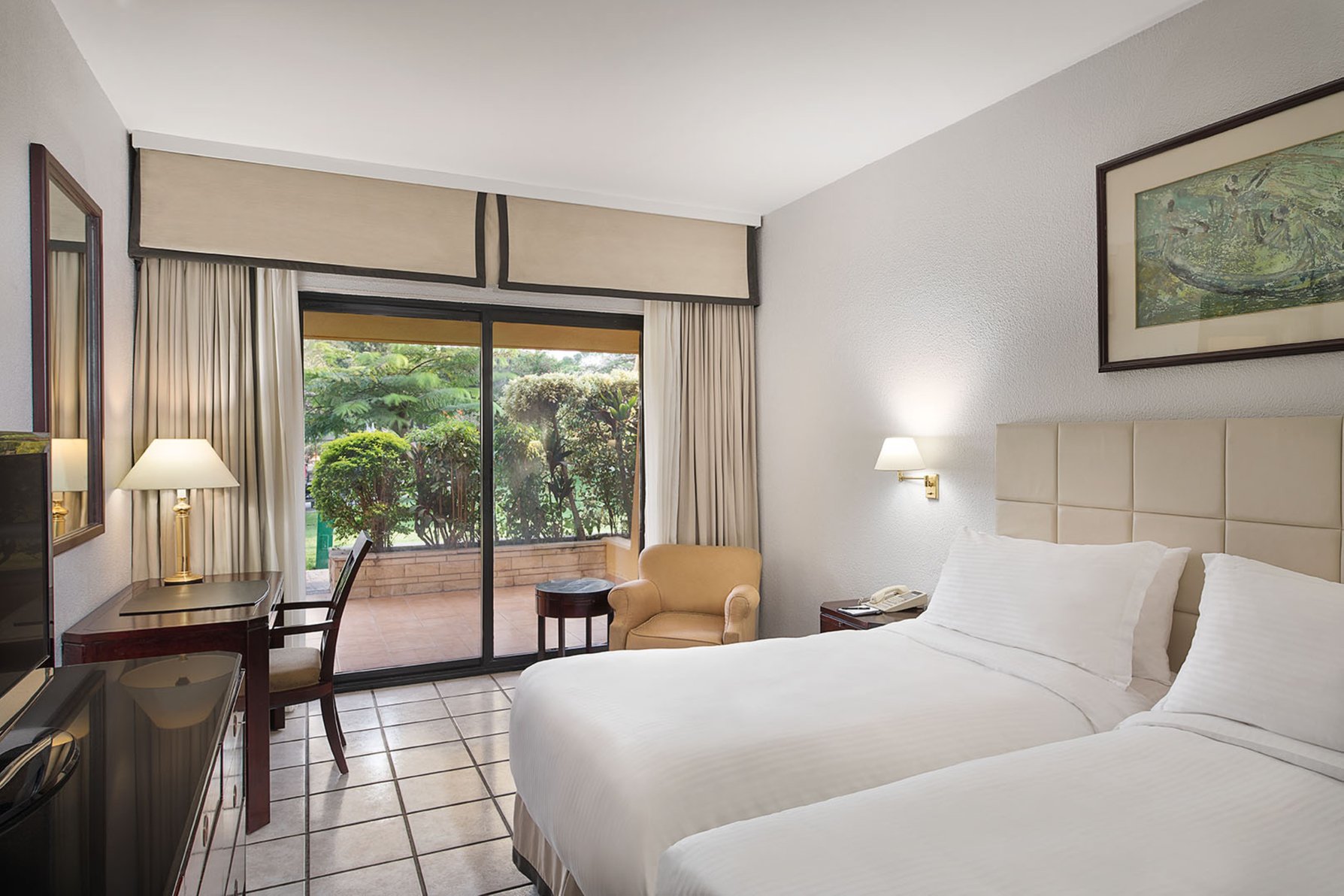 Hilton Cairo Heliopolis Room Type - TWIN POOLSIDE ROOM