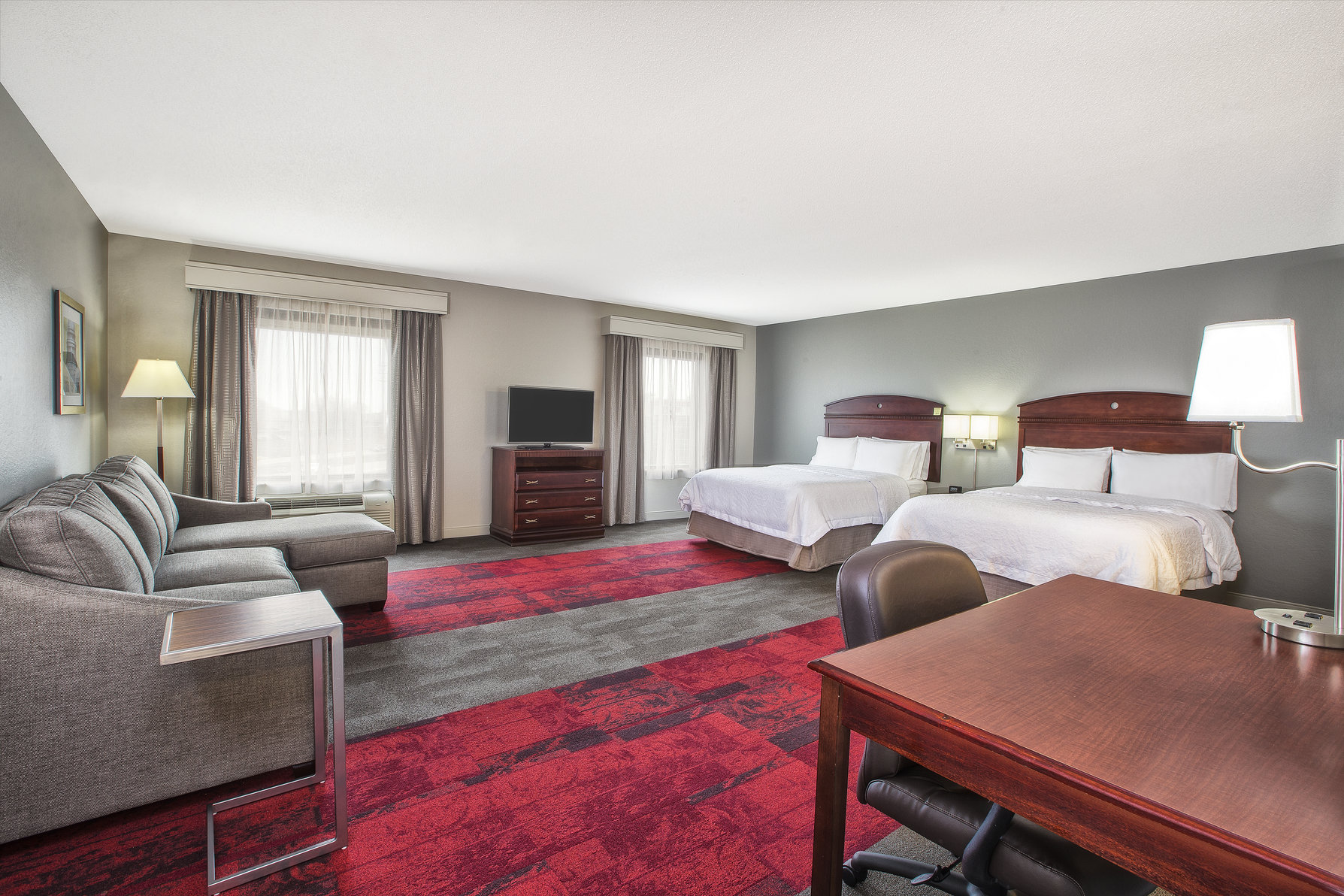Hampton Inn & Suites Madison - West Room Type - 2 QUEEN BEDS STUDIO STE NS