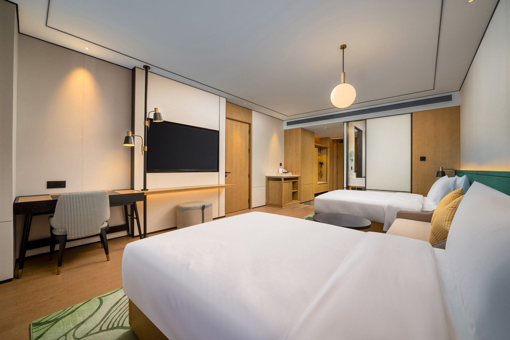 Hilton Garden Inn Ordos Kangbashi Room Type - TWIN GUEST ROOM