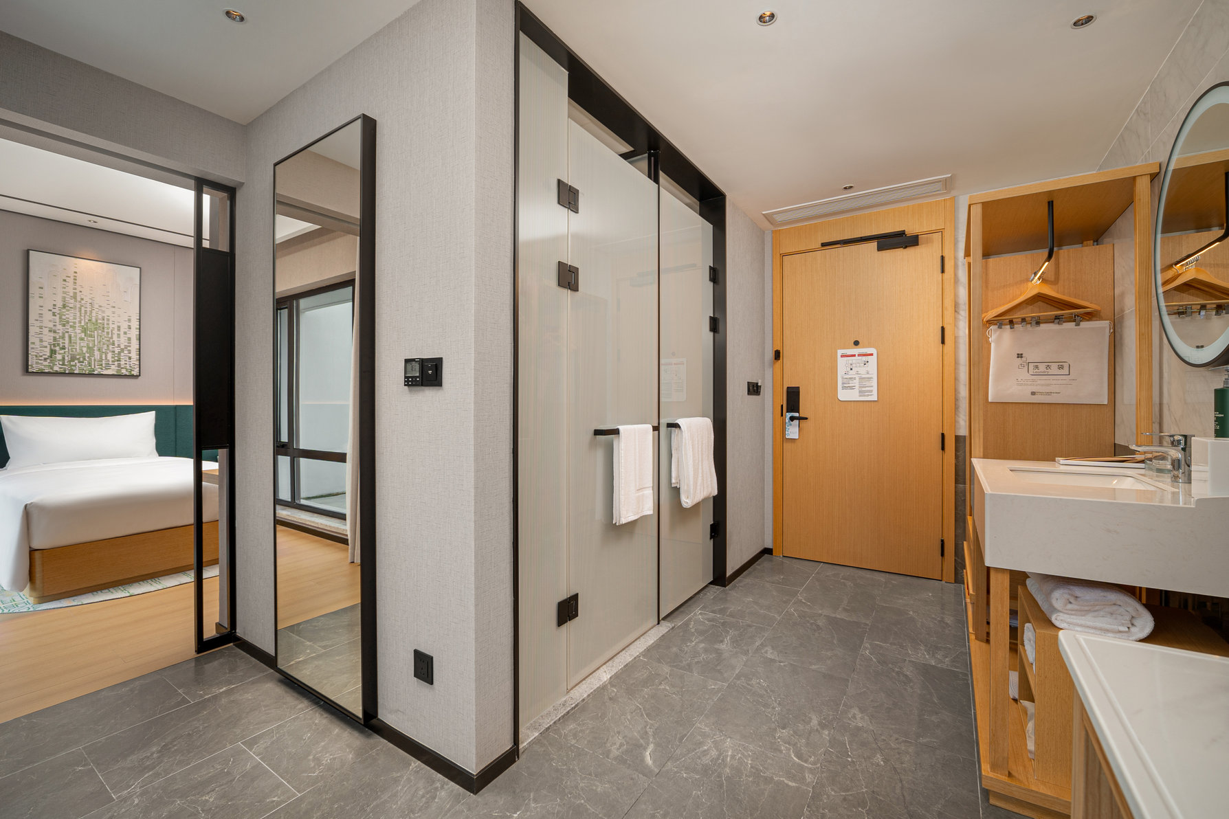 Hilton Garden Inn Shanghai Caoyang Room Type - TWIN PREMIUM RM W BALCONY
