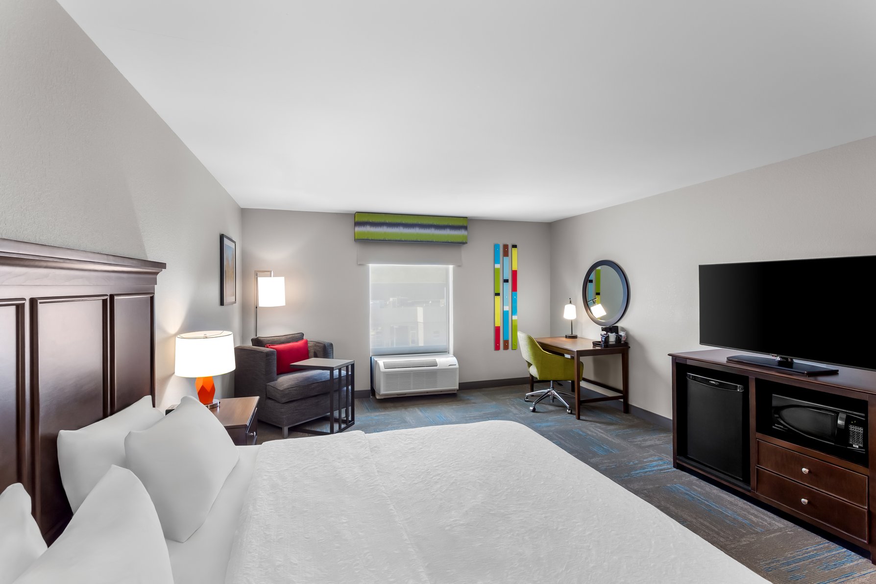 Hampton Inn by Hilton Huntington University Area Room Type - 1KN MOB HEA ACC 3X3SHWR NS