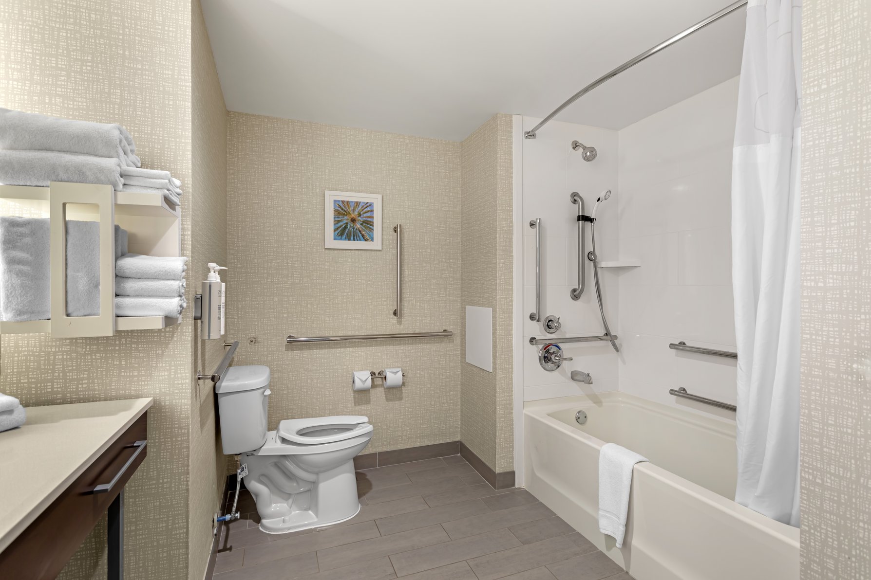 Hampton Inn & Suites Alachua I-75, FL Room Type - 2QN MOB HEARING ACC TUB NS
