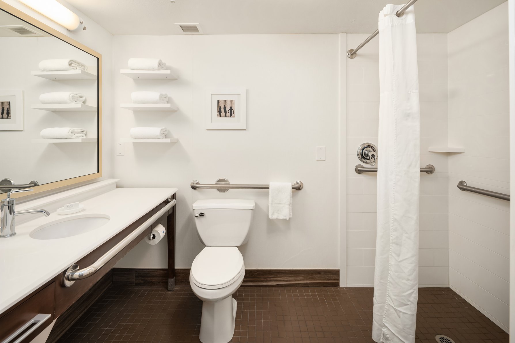 Hampton Inn & Suites Seattle North Lynnwood Room Type - 1KG MOB HEAR ACC RI-SHW NS