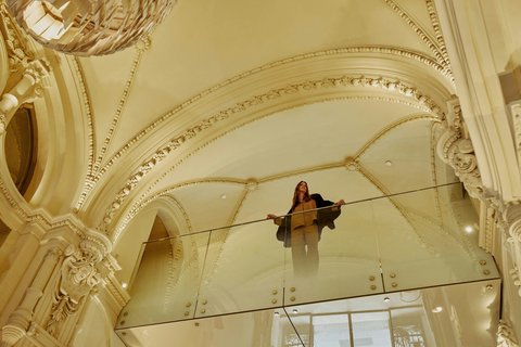 Grace above the palace passage