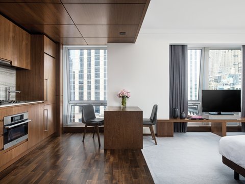 Family Room with Kitchen
