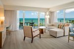1 Bedroom Larger Suite, 1 King, Sofa bed, Oceanfront, South Tower, Corner room, High floor