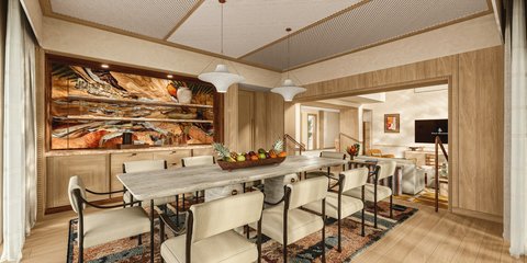 Five Bedroom Villa Dining Room