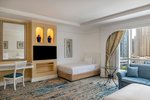 Tower Family Room, Larger Guest room, 2 Twin, Partial sea view