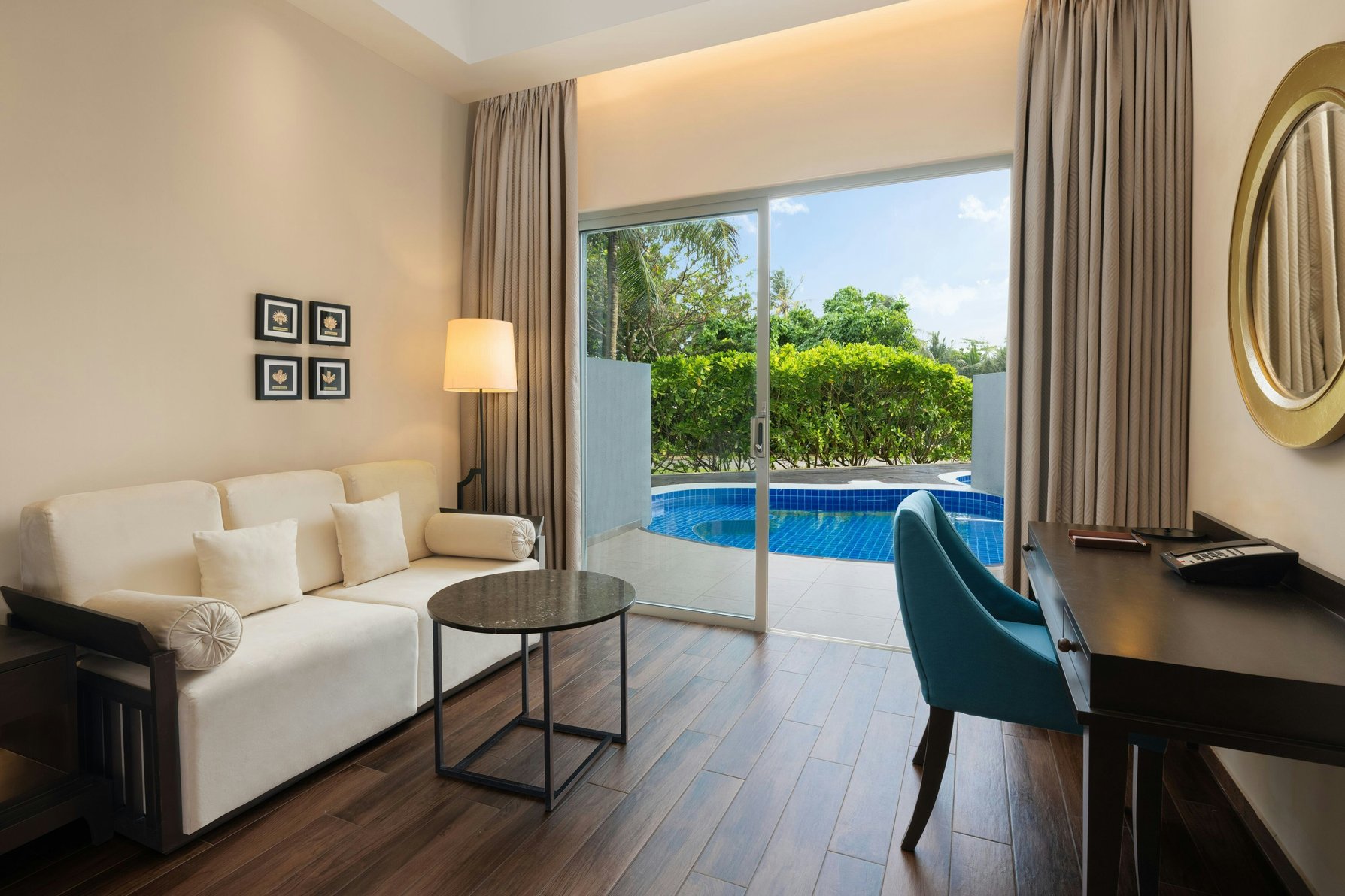 Sheraton Kosgoda Turtle Beach Resort Room Type - Premier Plunge Pool King, Larger Guest room, 1 King, Garden view, Plunge pool Sheraton Kosgoda Turtle Beach Resort Room Type - Premier Plunge Pool King, Larger Guest room, 1 King, Garden view, Plunge pool