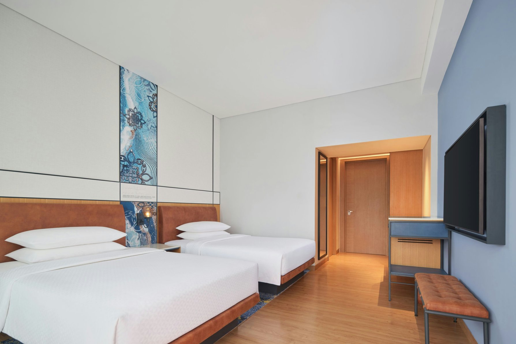 Four Points By Sheraton Bintan, Lagoi Bay Room Type - Deluxe Garden Twin, Garden, 2 Twin, Garden view, Balcony Four Points By Sheraton Bintan, Lagoi Bay Room Type - Deluxe Garden Twin, Garden, 2 Twin, Garden view, Balcony